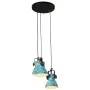 Worn blue ceiling lamp 25 W E27 30x30x100 cm by vidaXL, Lamps - Ref: Foro24-371860, Price: 70,24 €, Discount: %