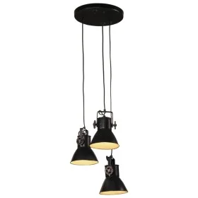 Schwarze Pendelleuchte 25 W E27 30x30x100 cm von vidaXL, Lampen - Ref: Foro24-371857, Preis: 74,37 €, Rabatt: %