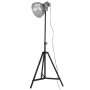 Lámpara de pie plateado vintage 25 W E27 61x61x90/150 cm
