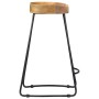 Küchenhocker Gavin, 2 Stück, Massivholz aus Mangoholz von vidaXL, Küchenhocker - Ref: Foro24-247837, Preis: 127,05 €, Rabatt: %