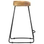 Taburetes de cocina gavin 2 unidades madera maciza de mango by vidaXL, Kitchen stools - Ref: Foro24-247837, Price: 120,00 €, ...