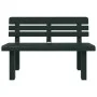 Green polypropylene garden bench 110x52x71 cm by vidaXL, garden benches - Ref: Foro24-4009381, Price: 116,81 €, Discount: %