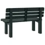Green polypropylene garden bench 110x52x71 cm by vidaXL, garden benches - Ref: Foro24-4009381, Price: 116,81 €, Discount: %