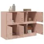 Pink steel sideboard 99x39x73 cm by vidaXL, Sideboards - Ref: Foro24-841794, Price: 159,89 €, Discount: %