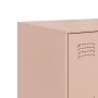 Aparador de acero rosa 99x39x73 cm de vidaXL, Aparadores - Ref: Foro24-841794, Precio: 160,12 €, Descuento: %