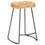 Taburetes de cocina gavin 2 unidades madera maciza de mango by vidaXL, Kitchen stools - Ref: Foro24-247837, Price: 120,00 €, ...