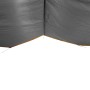 Lona de camping impermeable gris y naranja 360x294 cm de vidaXL, Tiendas de campaña - Ref: Foro24-94660, Precio: 38,97 €