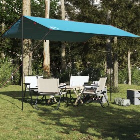 Lona de camping impermeable azul 400x294 cm