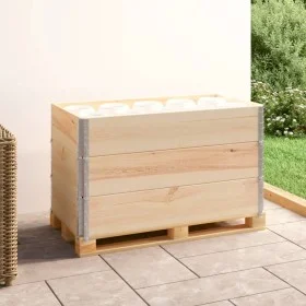 Pallet box collar 3 pcs solid pine wood 50x100 cm by vidaXL, Loading platforms and pallets - Ref: Foro24-310053, Price: 120,0...