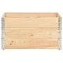 Pallet box collar 3 pcs solid pine wood 50x100 cm by vidaXL, Loading platforms and pallets - Ref: Foro24-310053, Price: 120,0...