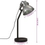 Lámpara de escritorio plateado vintage 25 W E27 17x17x60 cm de vidaXL, Lámparas - Ref: Foro24-371883, Precio: 62,68 €, Descue...