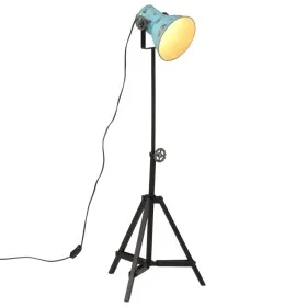 Abgenutzte blaue Stehleuchte 25 W E27 35x35x65/95 cm von vidaXL, Lampen - Ref: Foro24-371874, Preis: 65,18 €, Rabatt: %
