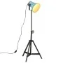 Worn blue floor lamp 25 W E27 35x35x65/95 cm by vidaXL, Lamps - Ref: Foro24-371874, Price: 65,18 €, Discount: %