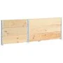 Pallet box collar 3 pcs solid pine wood 50x100 cm by vidaXL, Loading platforms and pallets - Ref: Foro24-310053, Price: 120,0...