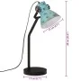 Worn blue desk lamp 25 W E27 17x17x60 cm by vidaXL, Lamps - Ref: Foro24-371888, Price: 62,27 €, Discount: %