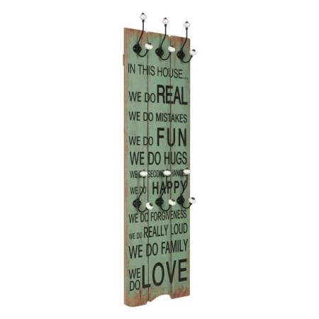 HAPPY LOVE Wandgarderobe mit 6 Haken 120x40 cm von vidaXL, Hut- und Garderobenständer - Ref: Foro24-245855, Preis: 49,94 €, R...