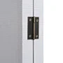 Folding room divider 228x170 cm New York in black and white by vidaXL, Room dividers - Ref: Foro24-245860, Price: 118,40 €, D...