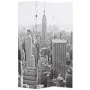 Folding room divider 120x170 cm New York in black and white by vidaXL, Room dividers - Ref: Foro24-245857, Price: 78,47 €, Di...