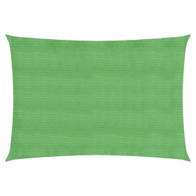 Rectangular HDPE sail awning light green 160 g/m² 2x3.5 m by vidaXL, Umbrellas - Ref: Foro24-311283, Price: 24,83 €, Discount: %