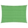 Rectangular HDPE sail awning light green 160 g/m² 2x3.5 m by vidaXL, Umbrellas - Ref: Foro24-311283, Price: 24,01 €, Discount: %