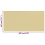 Beige HDPE-Zeltmatte 400x800 cm von vidaXL, Zeltzubehör - Ref: Foro24-310775, Preis: 64,06 €, Rabatt: %