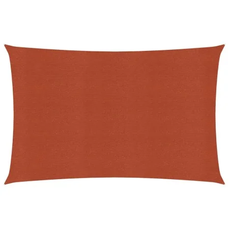 Rectangular HDPE terracotta sail awning 160 g/m² 3.5x5 m by vidaXL, Umbrellas - Ref: Foro24-311352, Price: 41,55 €, Discount: %