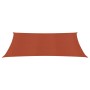 Rectangular HDPE terracotta sail awning 160 g/m² 3.5x5 m by vidaXL, Umbrellas - Ref: Foro24-311352, Price: 42,35 €, Discount: %