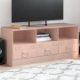 Fernsehmöbel aus rosa Stahl 99x39x44 cm von vidaXL, TV-Möbel - Ref: Foro24-841734, Preis: 99,17 €, Rabatt: %