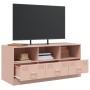 Fernsehmöbel aus rosa Stahl 99x39x44 cm von vidaXL, TV-Möbel - Ref: Foro24-841734, Preis: 99,17 €, Rabatt: %
