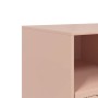 Fernsehmöbel aus rosa Stahl 99x39x44 cm von vidaXL, TV-Möbel - Ref: Foro24-841734, Preis: 99,17 €, Rabatt: %
