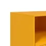 Mueble para TV de acero amarillo mostaza 99x39x44 cm by vidaXL, TV Furniture - Ref: Foro24-841736, Price: 98,12 €, Discount: %