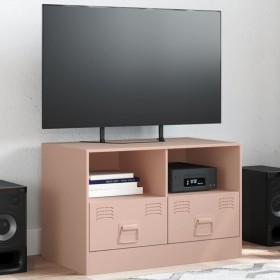 Fernsehmöbel aus rosa Stahl 67x39x44 cm von vidaXL, TV-Möbel - Ref: Foro24-841741, Preis: 73,07 €, Rabatt: %