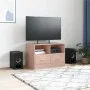 Mueble para TV de acero rosa 67x39x44 cm by vidaXL, TV Furniture - Ref: Foro24-841741, Price: 72,36 €, Discount: %