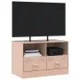 Mueble para TV de acero rosa 67x39x44 cm by vidaXL, TV Furniture - Ref: Foro24-841741, Price: 72,36 €, Discount: %