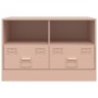Fernsehmöbel aus rosa Stahl 67x39x44 cm von vidaXL, TV-Möbel - Ref: Foro24-841741, Preis: 73,07 €, Rabatt: %