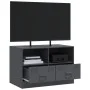 Mueble para TV de acero gris antracita 67x39x44 cm by vidaXL, TV Furniture - Ref: Foro24-841743, Price: 72,36 €, Discount: %