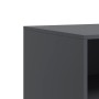 TV-Möbel aus anthrazitgrauem Stahl 67x39x44 cm von vidaXL, TV-Möbel - Ref: Foro24-841743, Preis: 73,07 €, Rabatt: %