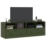 TV-Möbel, 2 Einheiten, Oliven-Grün, aus Stahl, 67x39x44 cm. von vidaXL, TV-Möbel - Ref: Foro24-841748, Preis: 131,14 €, Rabat...