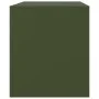 Muebles para TV 2 unidades acero verde oliva 67x39x44 cm by vidaXL, TV Furniture - Ref: Foro24-841748, Price: 129,86 €, Disco...