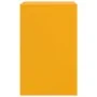 Mesita de noche acero amarillo mostaza 34,5x39x62 cm de vidaXL, Mesitas de noche - Ref: Foro24-841769, Precio: 60,51 €, Descu...