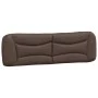 Bed with brown synthetic leather mattress 180x200 cm by vidaXL, Beds and slatted bases - Ref: Foro24-3208740, Price: 467,44 €...