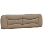 Bed with cappuccino synthetic leather mattress 180x200 cm by vidaXL, Beds and slatted bases - Ref: Foro24-3208742, Price: 449...