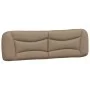 Bed with cappuccino synthetic leather mattress 180x200 cm by vidaXL, Beds and slatted bases - Ref: Foro24-3208742, Price: 455...