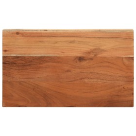 Tablero de mesa rectangular madera maciza acacia 50x40x2,5 cm