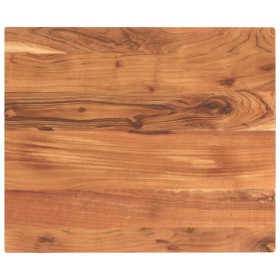 Tablero de mesa rectangular madera maciza acacia 60x50x2,5cm