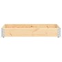 Palettenbox-Halskette aus massivem Kiefernholz, 50 x 150 cm von vidaXL, Ladeplattformen und Paletten - Ref: Foro24-310054, Pr...
