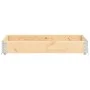 Palettenbox-Halskette aus massivem Kiefernholz, 50 x 150 cm von vidaXL, Ladeplattformen und Paletten - Ref: Foro24-310054, Pr...