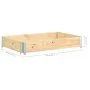 Palettenbox-Halskette aus massivem Kiefernholz, 50 x 150 cm von vidaXL, Ladeplattformen und Paletten - Ref: Foro24-310054, Pr...