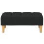 Fußstütze aus schwarzem Stoff 77x55x31 cm von vidaXL, Osmanen - Ref: Foro24-4007364, Preis: 73,06 €, Rabatt: %