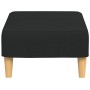 Reposapiés de tela negro 77x55x31 cm by vidaXL, Ottomans - Ref: Foro24-4007364, Price: 73,06 €, Discount: %